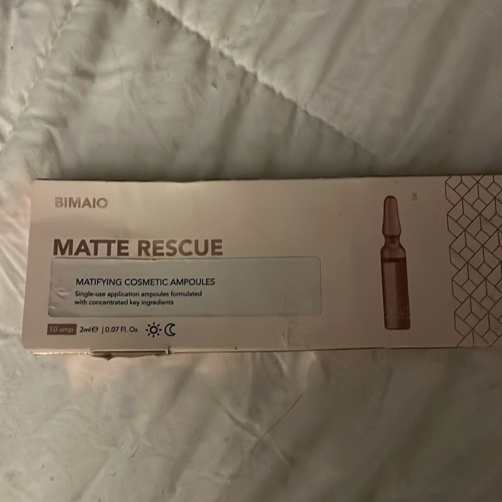 Bimaio Matte rescue individual sealed ampules